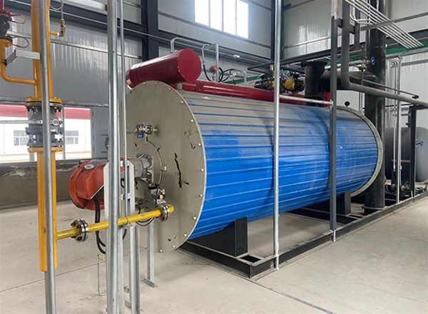 120萬大卡燃?xì)忮仩t在客戶現(xiàn)場(chǎng)運(yùn)行中